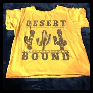 Cute desert themed short sleeve
